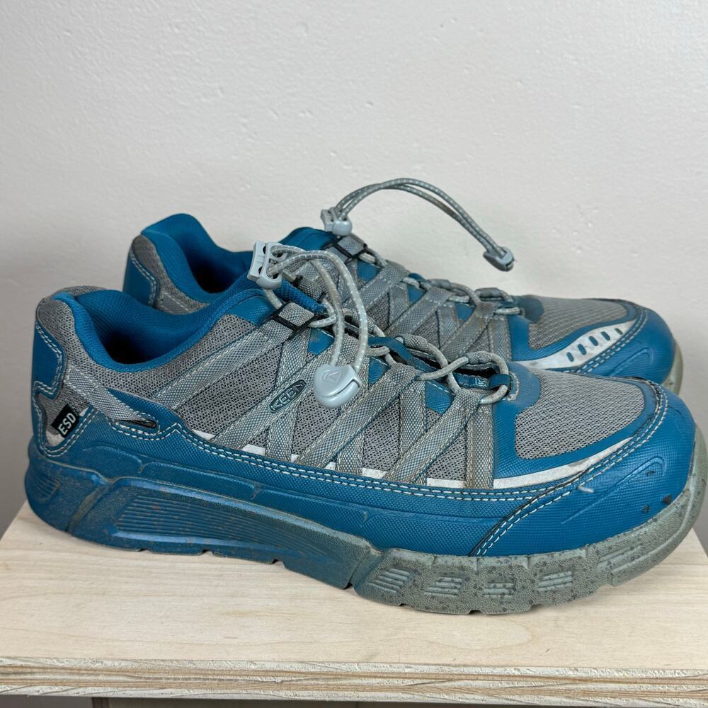 KEEN Utility Women's Asheville Low Alloy Toe ESD Work Shoe 11M